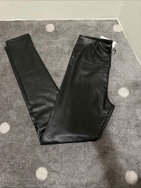 Shinestar High Waist Tummy Tucker Leggings - Black NWT